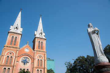 Notre Dame cathedral in Ho Chi Minh city, Vietnam