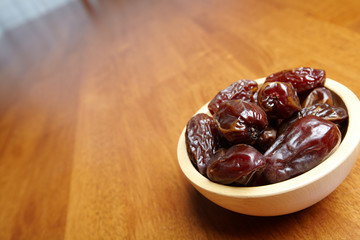 Fototapeta premium Organic fresh medjool dates.