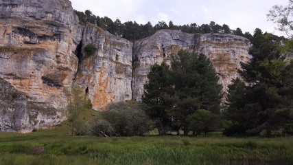Plakat Landscape the canyon of the river lobos in soria