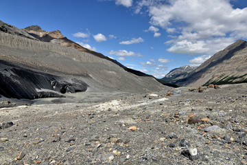 Trace d'un glacier