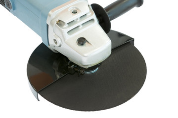 Compact blue grinder