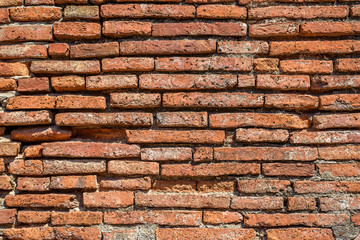 Red brick backgroud.