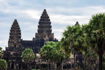 ruins Angkor Wat temple, Siem Reap