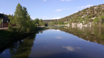 Fototapeta na wymiar Ebro in Soria