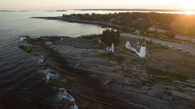 Sunset at Pemaquid Lighthouse