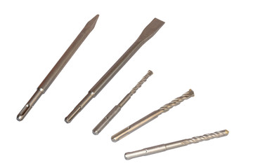 Jackhammer and drill five bits