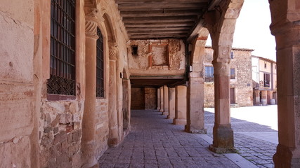 The village of Medinaceli in Soria