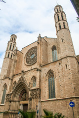Fototapeta na wymiar La catedral del Mar