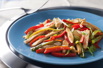 chicken with pepper
