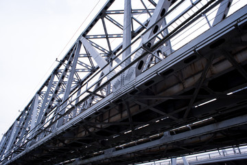 Bridge, steel structure, transport bridge.
