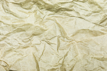 Crumpled paper background vignette