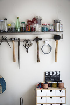 Detail at a shop in Henningsvaer village,  Lofoten Islands, Norway.