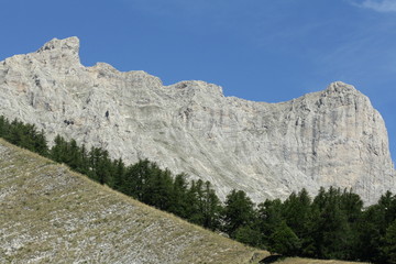 Pic de Bure dans les Alpes, Dévoluy, France