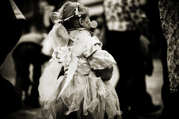 little girl as fairy... 