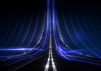 Digitale Daten-Autobahn 