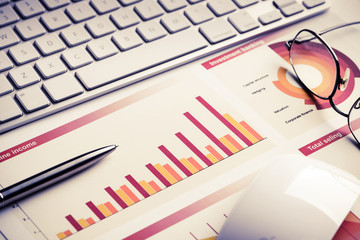 Preparing average sales report