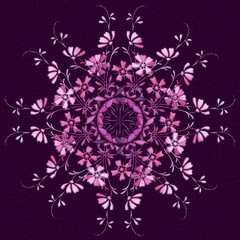 floral vintage texture