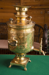 Samovar from tea.