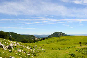 Fototapeta na wymiar Urkiola landscape, Basque Country