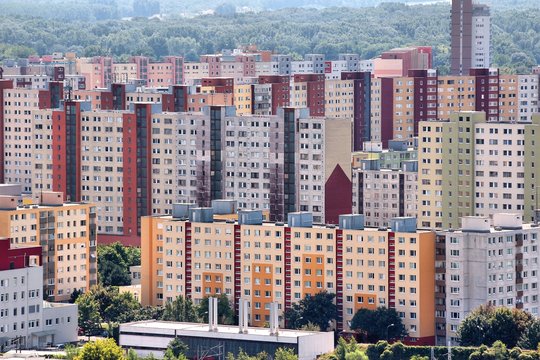 Concrete jungle - Petrzalka in Bratislava