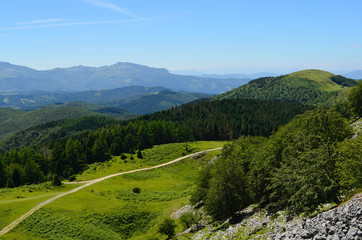 Urkiola landscape, Basque Country