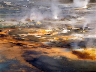 Obraz na płótnie Canvas Yellowstone National Park