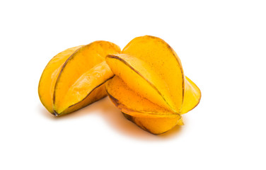 carambola fruit isolated