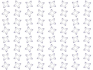 Texture with rendering abstract fractal blue pattern