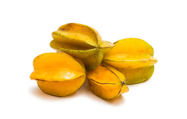 carambola fruit isolated