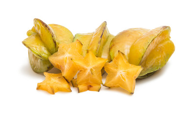 carambola fruit isolated