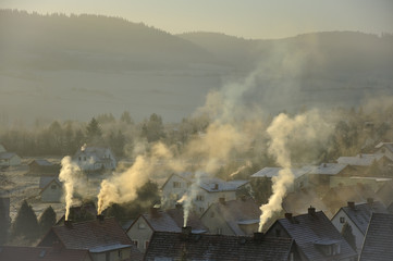 Dymy nad domami