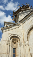 Obraz premium Old Church of St. Nina in Gaspra, Crimea, Russia.