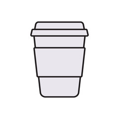 Coffee Cup. Legal compliance deal protection and copyright regulation. Copyright legal, protection and regulation