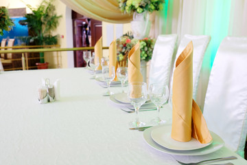 Interior of a restaurant