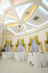 Interior of a restaurant