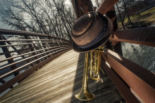 Trumpet Pork Pie Hat