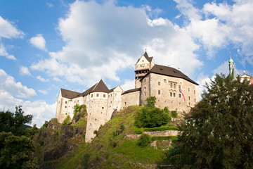 Fototapeta na wymiar Loket Castle