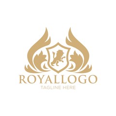 Royal logo design template - 138886844
