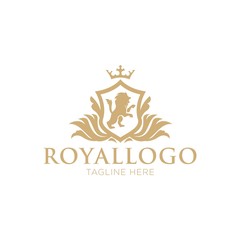 Royal logo design template