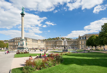 Schlossplatz Stuttgart © Manuel Schönfeld