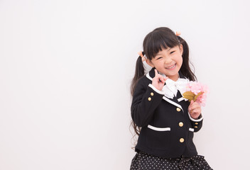 入学式イメージ　女の子