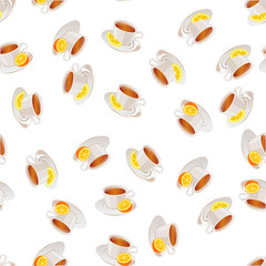 illustration of tea cup