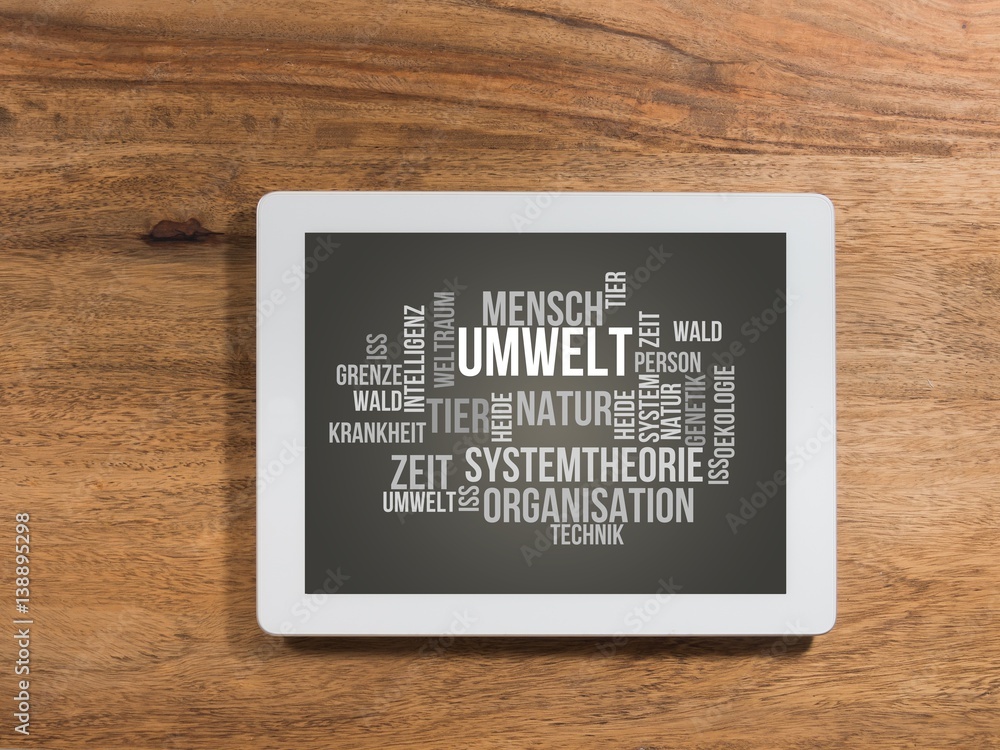 Wall mural umwelt