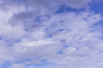 Obraz premium Beauty blue sky with cloud, nature background