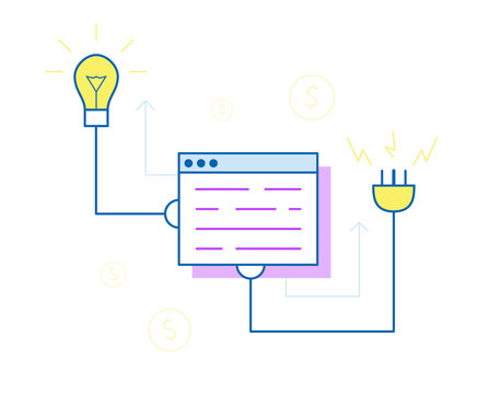 Using A Database To Generate Ideas. Data Driven Insights Concept. Create A Business Strategy. Using New Ideas To Increase Business Profit. Brainstorm A Business Plan. Starting A New Project.