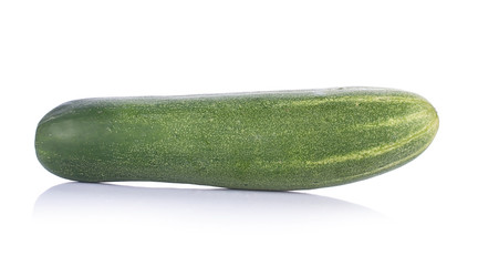 cucumber isolated on white background.