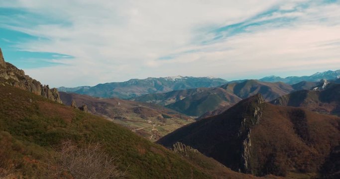 Mountainous Landscape At Coelheira, Portugal