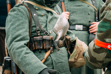 The form of of the German soldier of World War II