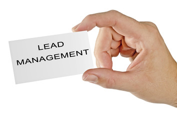 Card for lead management