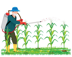 lifestyle of agriculture vector design